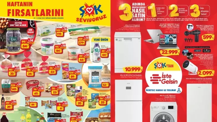 ŞOK’ta 09 Nisan İndirim Çılgınlığı Başlıyor!