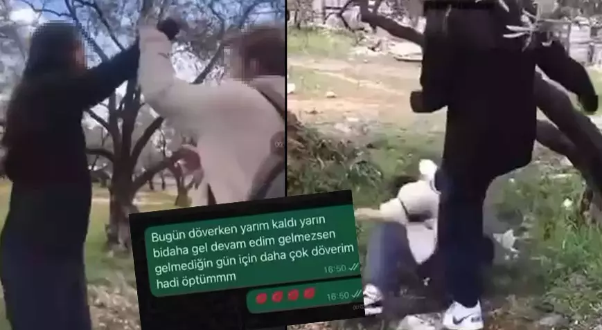 Okul Bahçesinde Şiddet Kamerada: Yumruk, Tekme ve Tehdit! Okul Bahçesinde Şiddet Kamerada: Yumruk, Tekme ve Tehdit!