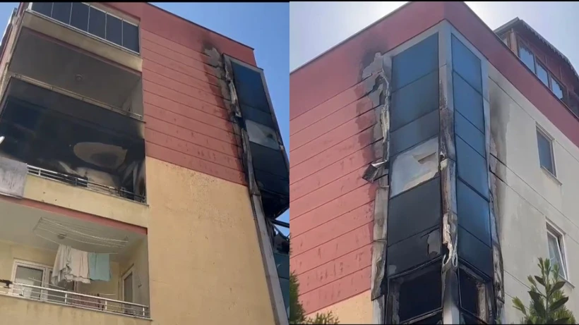 Sinir Krizi Geçiren Adam Evi Kundakladı! Sinir Krizi Geçiren Adam Evi Kundakladı!