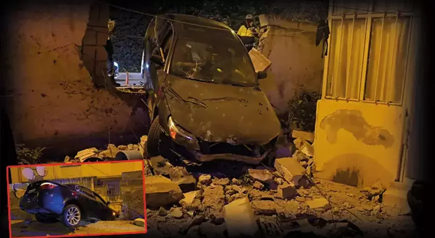 Üsküdar’da Akılalmaz Kaza: Otomobil Bahçeye Uçtu, Sürücü Olay Yerinden Kaçtı Üsküdar’da Akılalmaz Kaza: Otomobil Bahçeye Uçtu, Sürücü Olay Yerinden Kaçtı