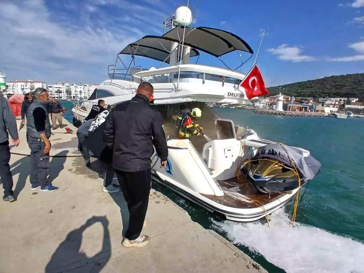 Ayvalık Setur Marina’da Teknede Yangın Paniği: Facia Son Anda Önledi! Ayvalık Setur Marina’da Teknede Yangın Paniği: Facia Son Anda Önledi!