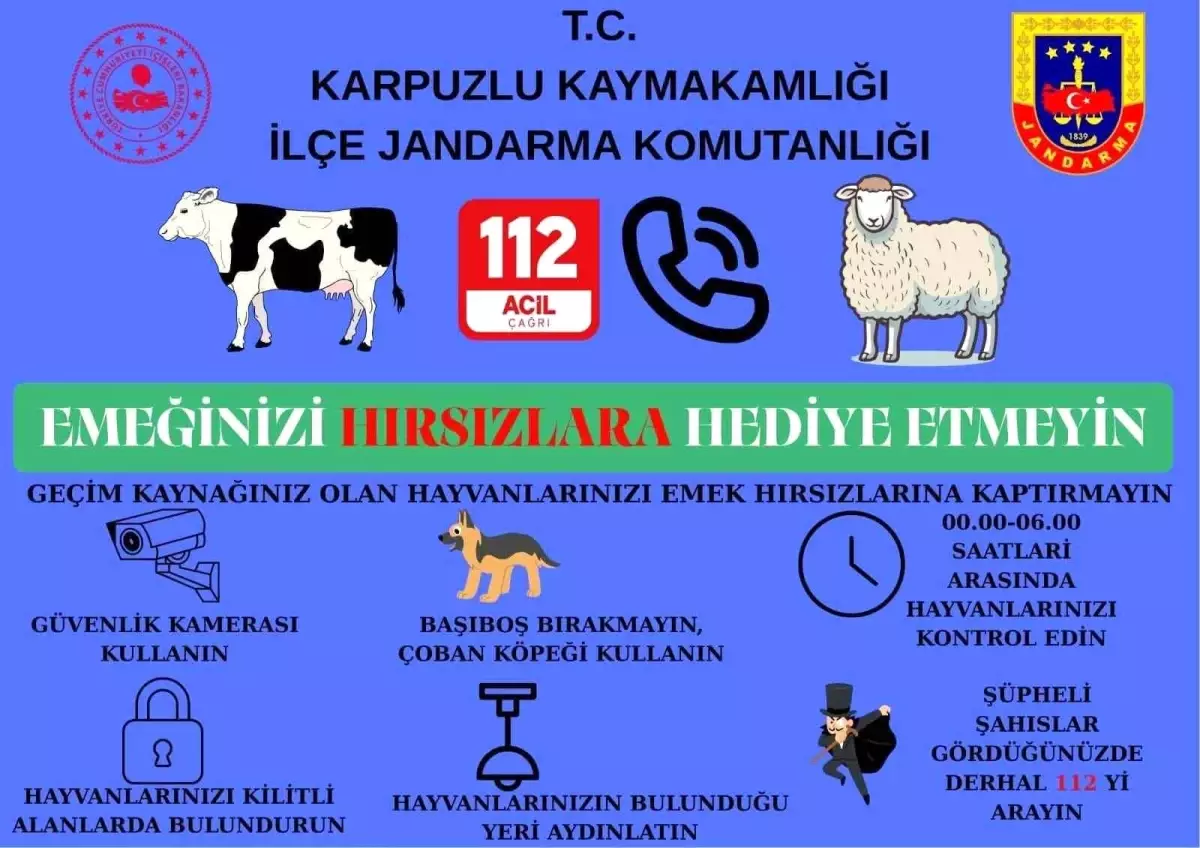 Bayram Öncesi Alarm: Jandarma Köy Köy Dolaşıp Uyardı