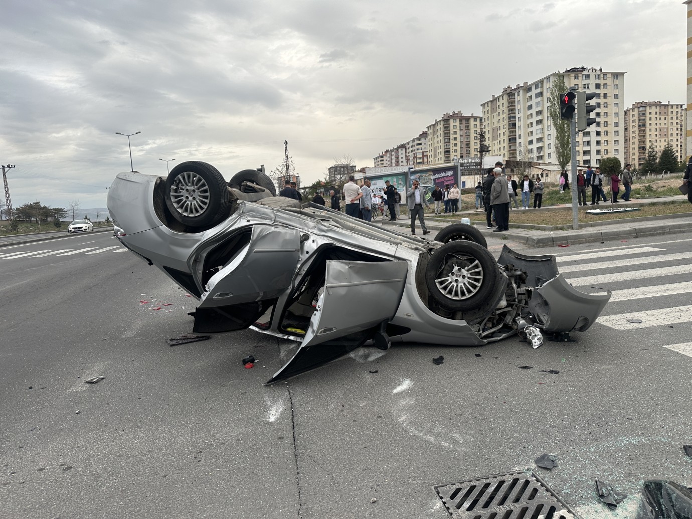 Kayseri’de Belediye Otobüsü Kazası: 1’i Ağır 9 Kişi Yaralandı
