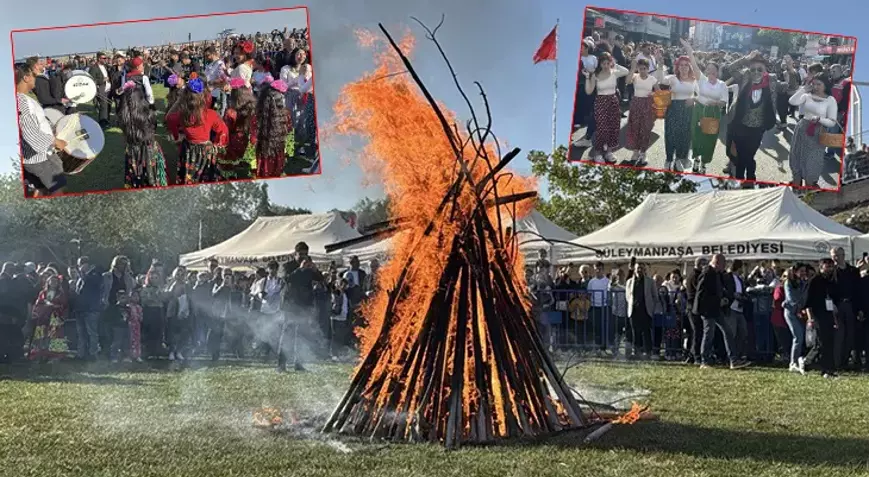 Şenlik Meydanı Doldu Taştı: Kakava Ateşi Tekirdağ’ı Aydınlattı