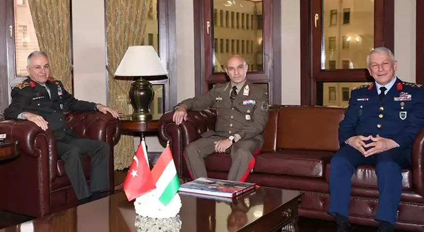 Genelkurmay Başkanı Orgeneral Metin Gürak, Macar Komutanlarla Ankara'da Görüştü