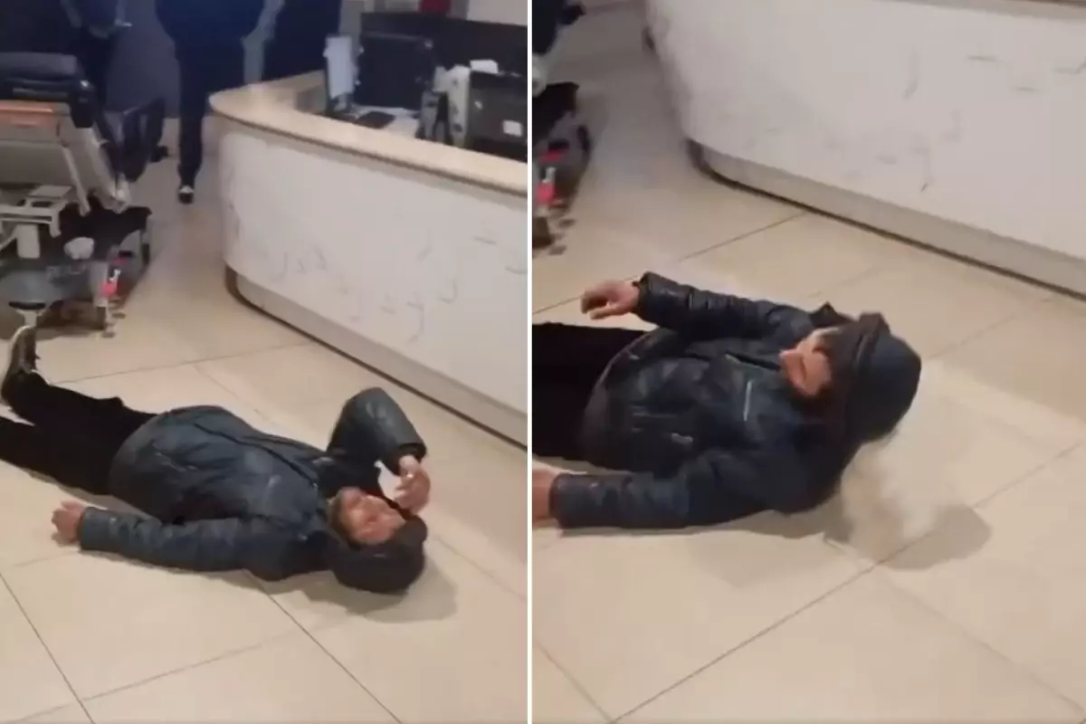 Devlet Hastanesi Önünde Kaydedilen Görüntü Sosyal Medyada Geniş Yankı Uyandırdı