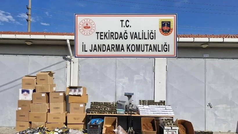 Tekirdağ’da Makaron İmalathanesine Baskın: 240 Bin Adet Ele Geçirildi!