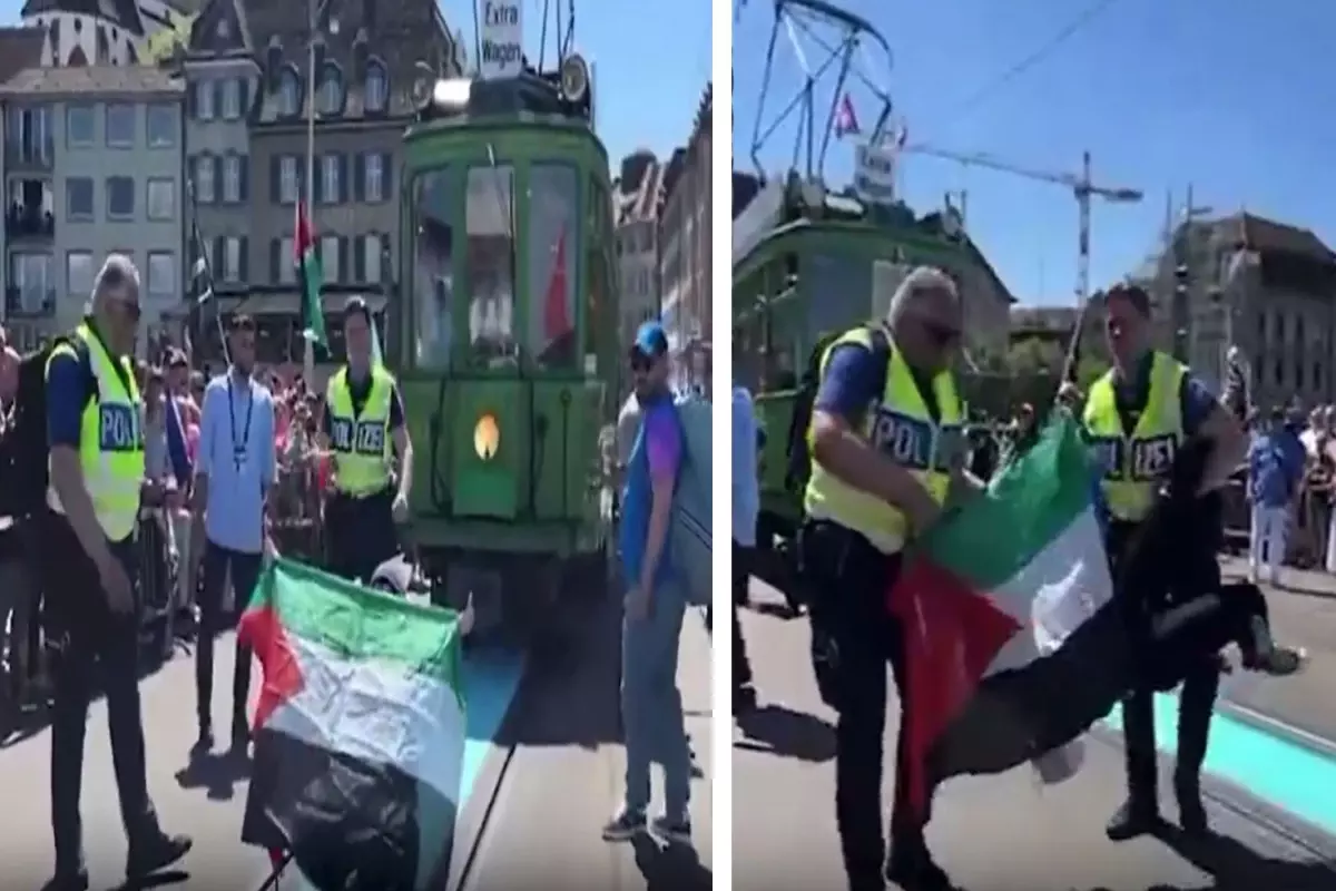 Eurovision Açılış Töreninde Gazze Protestosu Dikkat Çekti