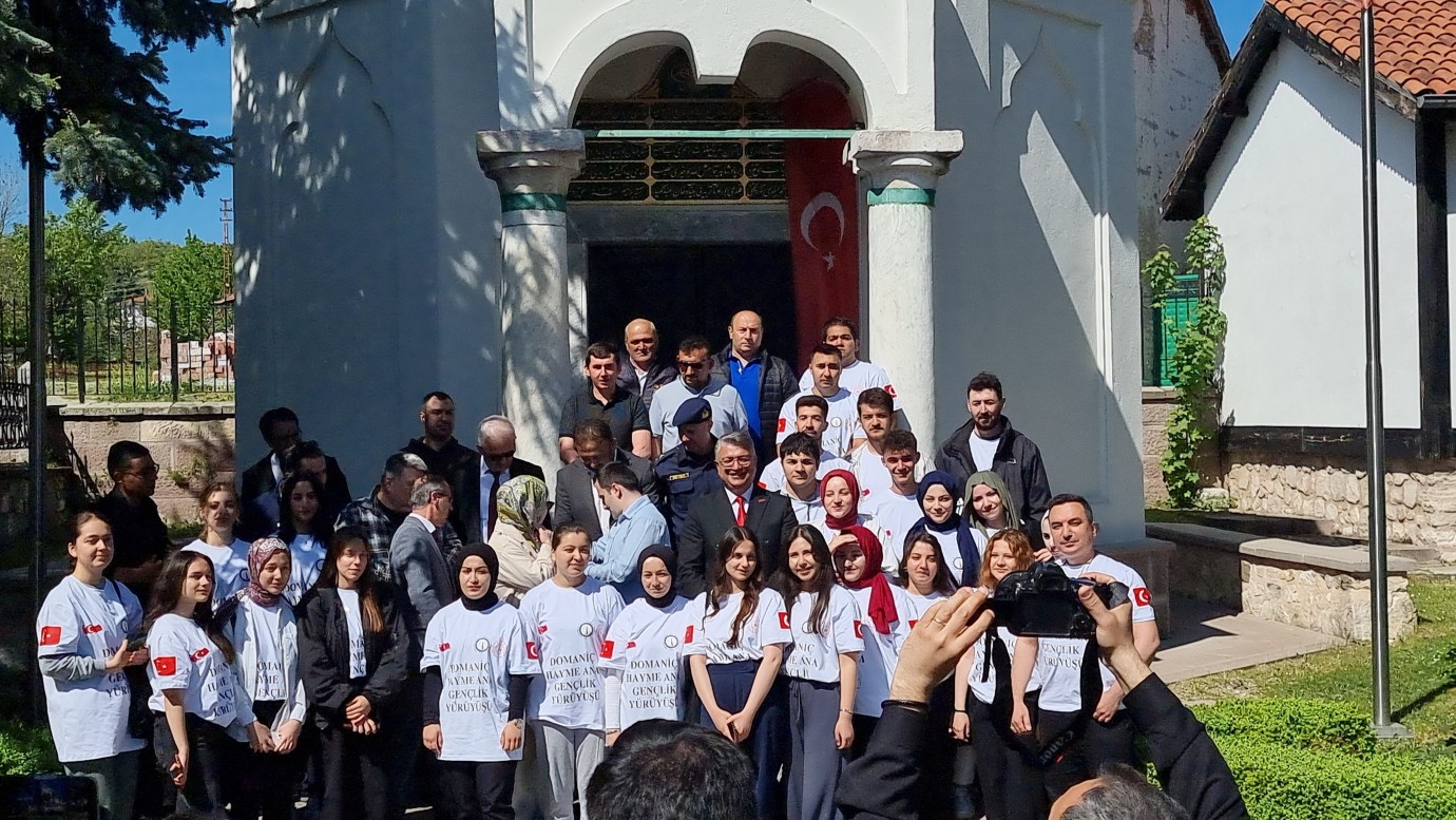 Hayme Ana’nın Türbesinden Domaniç’e Gençlik Yürüyüşü