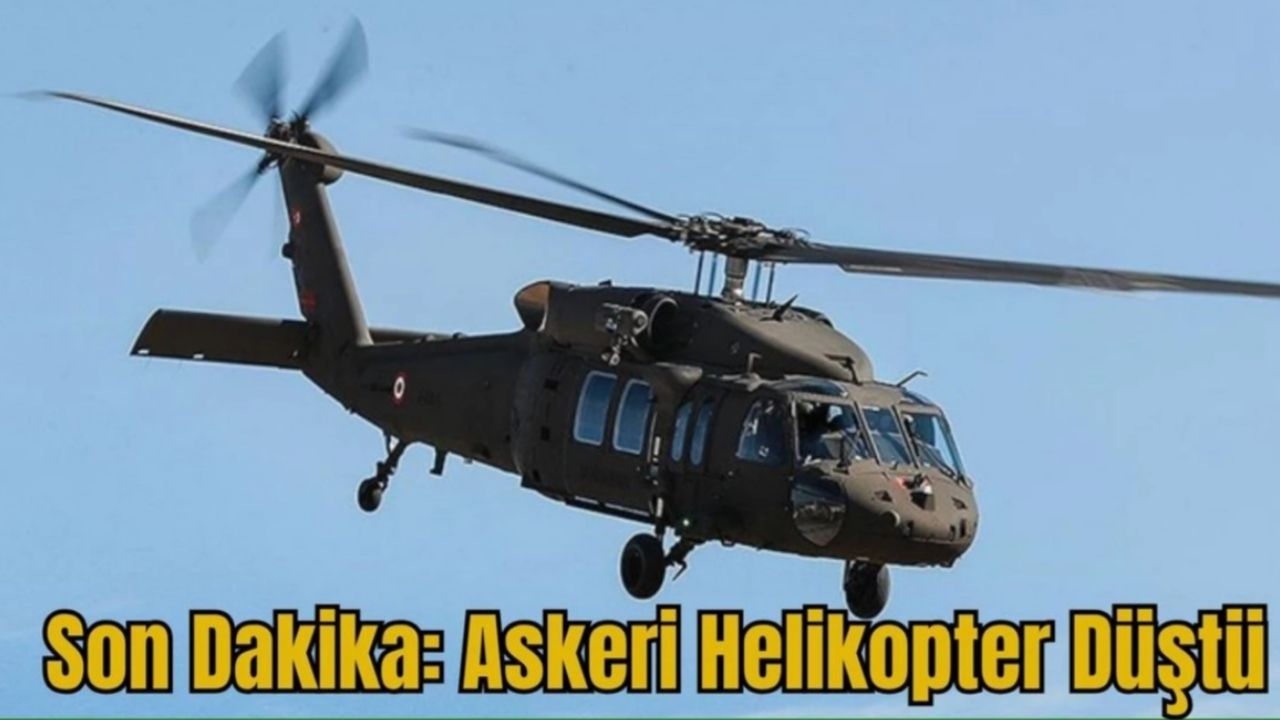 Antalya Açıklarında Askeri Helikopter Düştü: İlk Bilgiler Geldi!