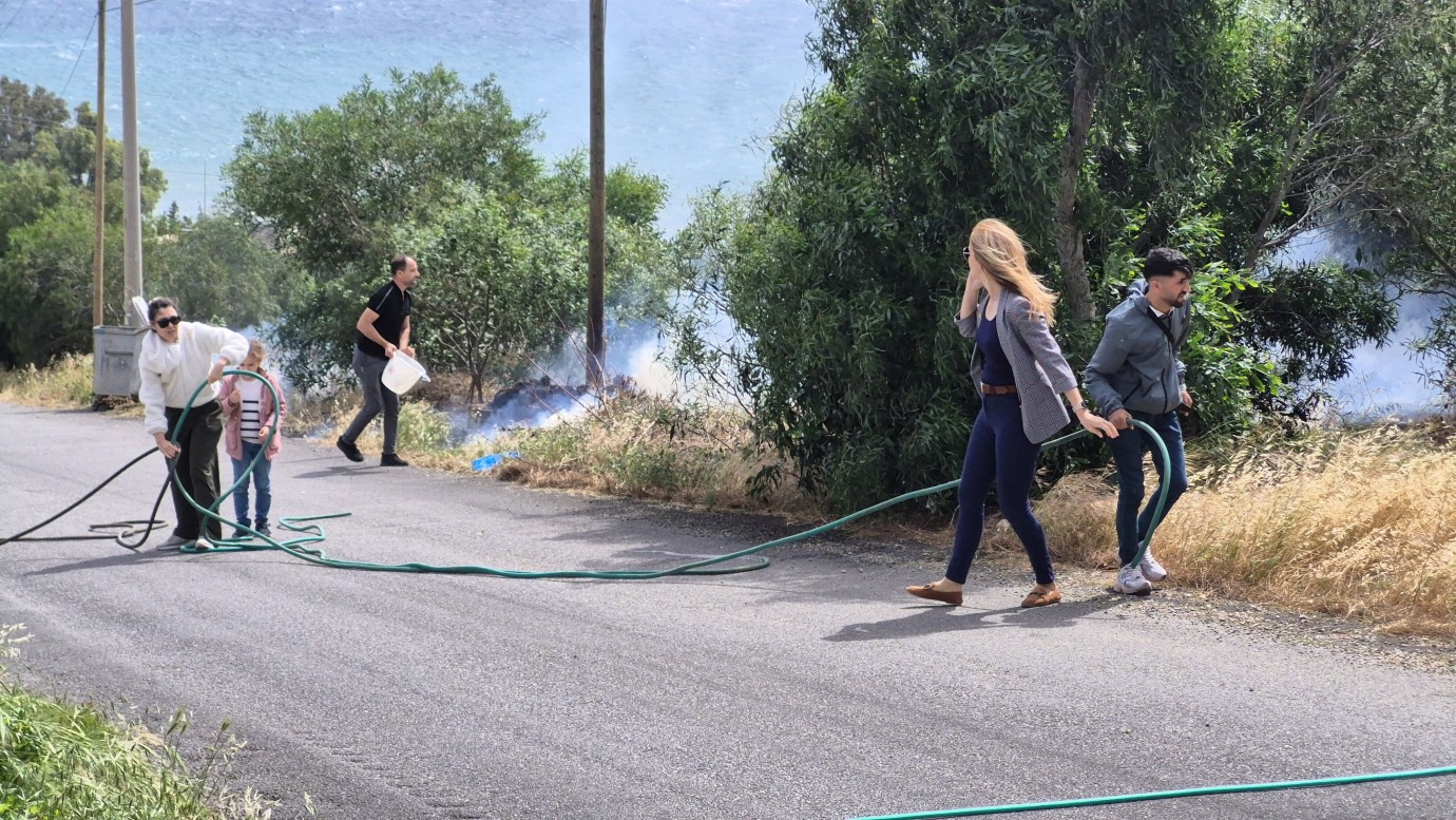 Muğla Bodrum’da Yangın: 5 Hektar Alan Zarar Gördü Muğla Bodrum’da Yangın: 5 Hektar Alan Zarar Gördü