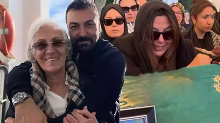Aslı ve Saruhan Hünel’den Anneye Veda: Şükran Hünel Son Yolculuğuna Uğurlandı