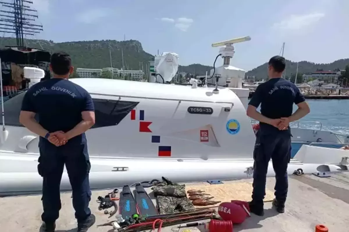 Antalya'da Yasa Dışı Orfoz Avına 31 Bin Lira Ceza