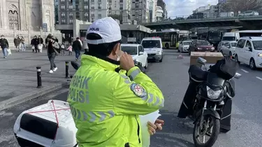 Kask Takmayan 475 Bin 976 Motosiklet Sürücüsüne İşlem Yapıldı