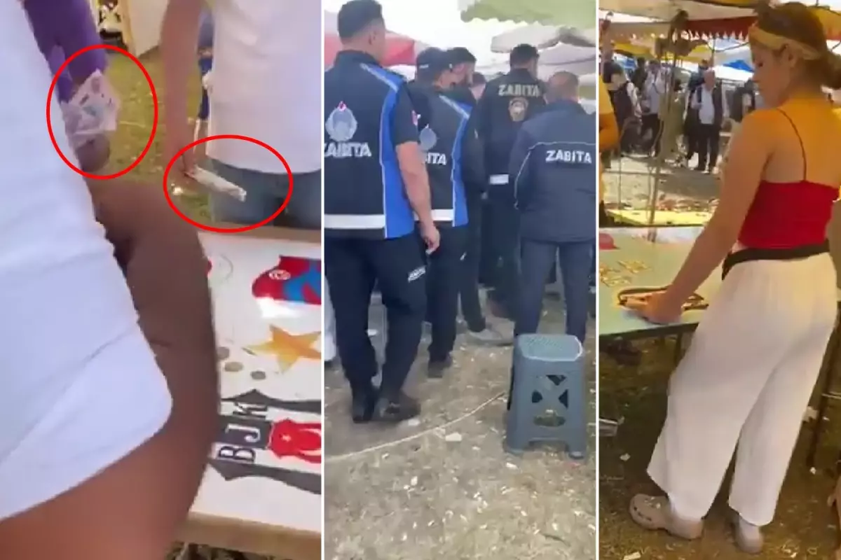 Terme'deki festival alanında kumar iddiası tepki çekti! Başkan açıklama yaptı