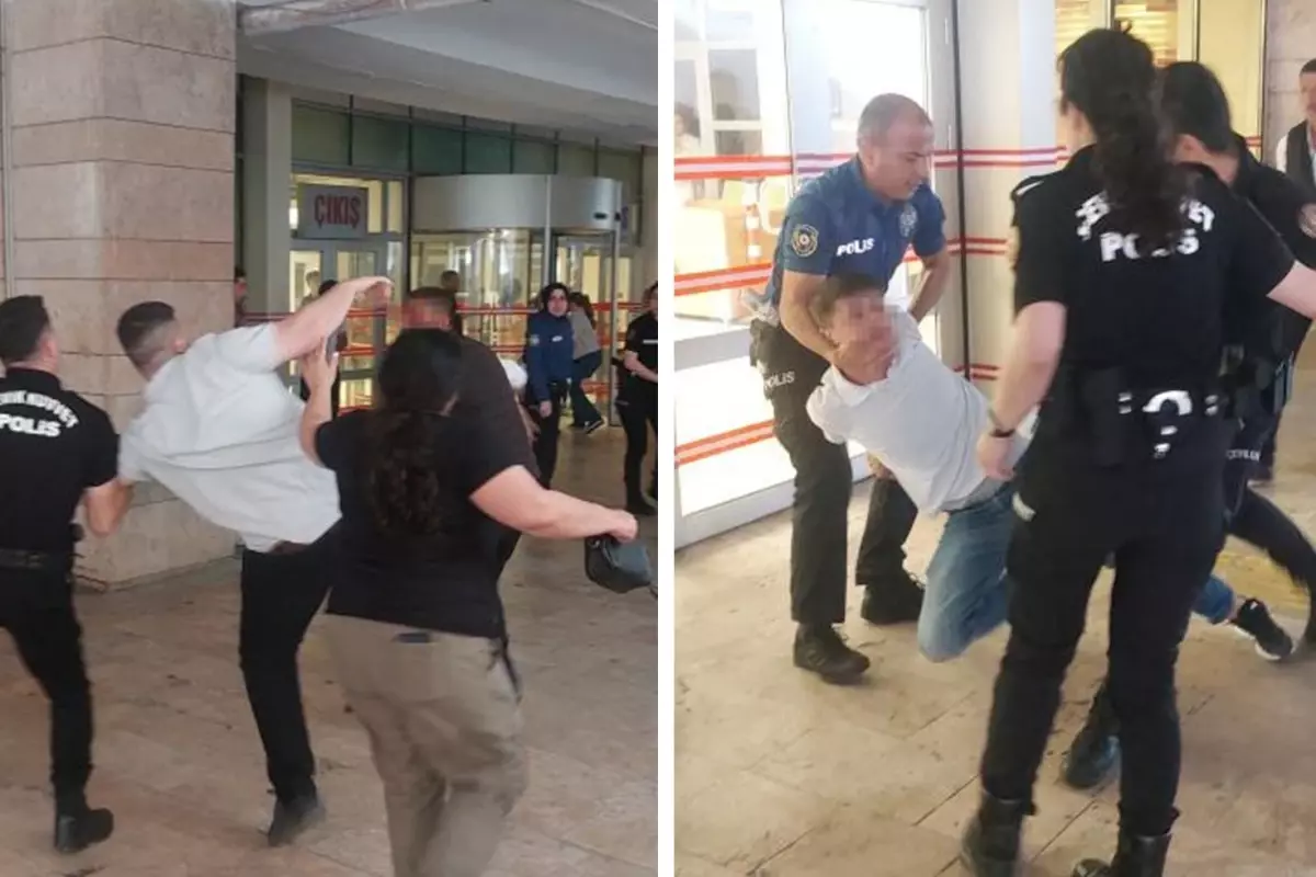 Samsun Adliyesi'nde Duruşma Çıkışı Kavga! 3 Kişiye Para Cezası Kesildi