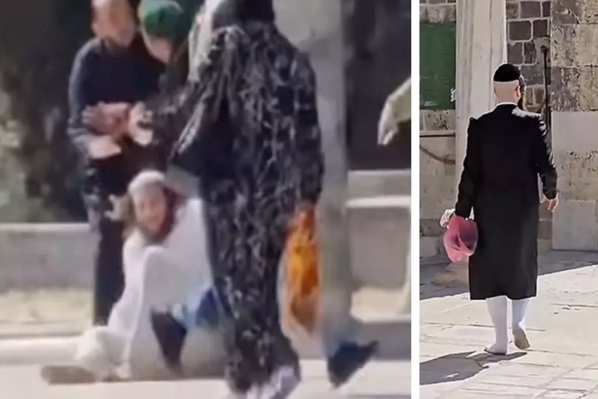 Mescid-i Aksa’da Fanatik Yahudi Grubun Provokasyonu Cemaat Tarafından Engellendi Mescid-i Aksa’da Fanatik Yahudi Grubun Provokasyonu Cemaat Tarafından Engellendi