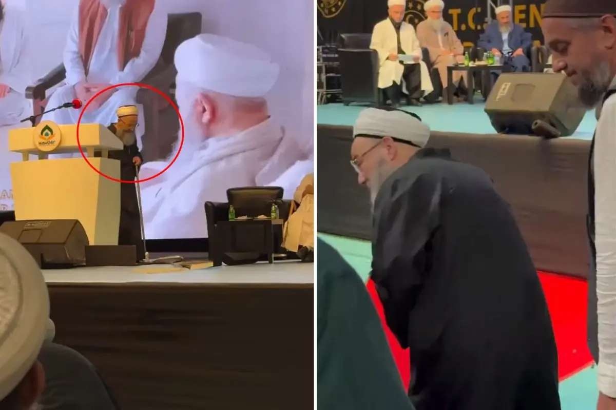 Programa Damga Vuran An: Cübbeli Ahmet, Babasını Görünce Sahneden İndi
