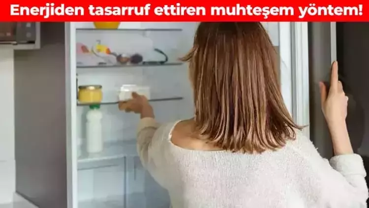 Buzdolabına 1 Tane Koyun! Enerji Tüketimini %50 Azaltan Pratik Yöntem