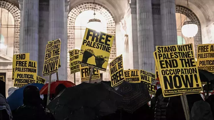 New York'taki Üniversite Öğrencilerinin Gazze İçin Başlattığı Açlık Grevi 14. Gününde
