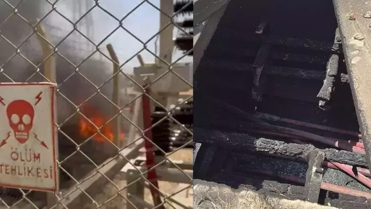 Mardin'de Trafo Merkezi Yandı: 115 Mahalle Elektriksiz Kaldı