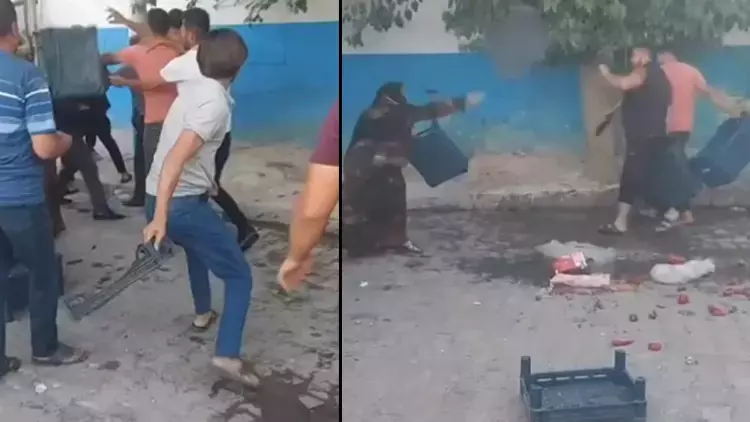 Şanlıurfa’da Semt Pazarında Kavga: Sebze Kasaları Havada Uçuştu, 5 Kişi Yaralandı Şanlıurfa’da Semt Pazarında Kavga: Sebze Kasaları Havada Uçuştu, 5 Kişi Yaralandı