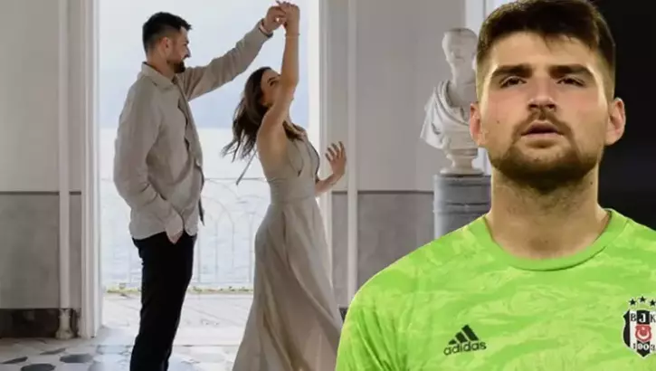 Süper Lig’in Genç Kalecisi Ersin Destanoğlu Evlilik Yolunda İlk Adımı Attı