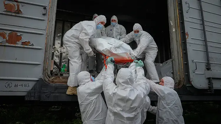 Rusya, 6 Bin Ukraynalı Askerin Cenazesini Ukrayna’ya Teslim Etti Rusya, 6 Bin Ukraynalı Askerin Cenazesini Ukrayna’ya Teslim Etti