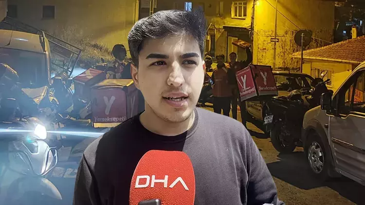 İstanbul'da Şaşkına Çeviren Sipariş Oyunu: 20 Kurye Aynı Adrese Geldi, Siparişleri Kendileri Yedi İstanbul'da Şaşkına Çeviren Sipariş Oyunu: 20 Kurye Aynı Adrese Geldi, Siparişleri Kendileri Yedi