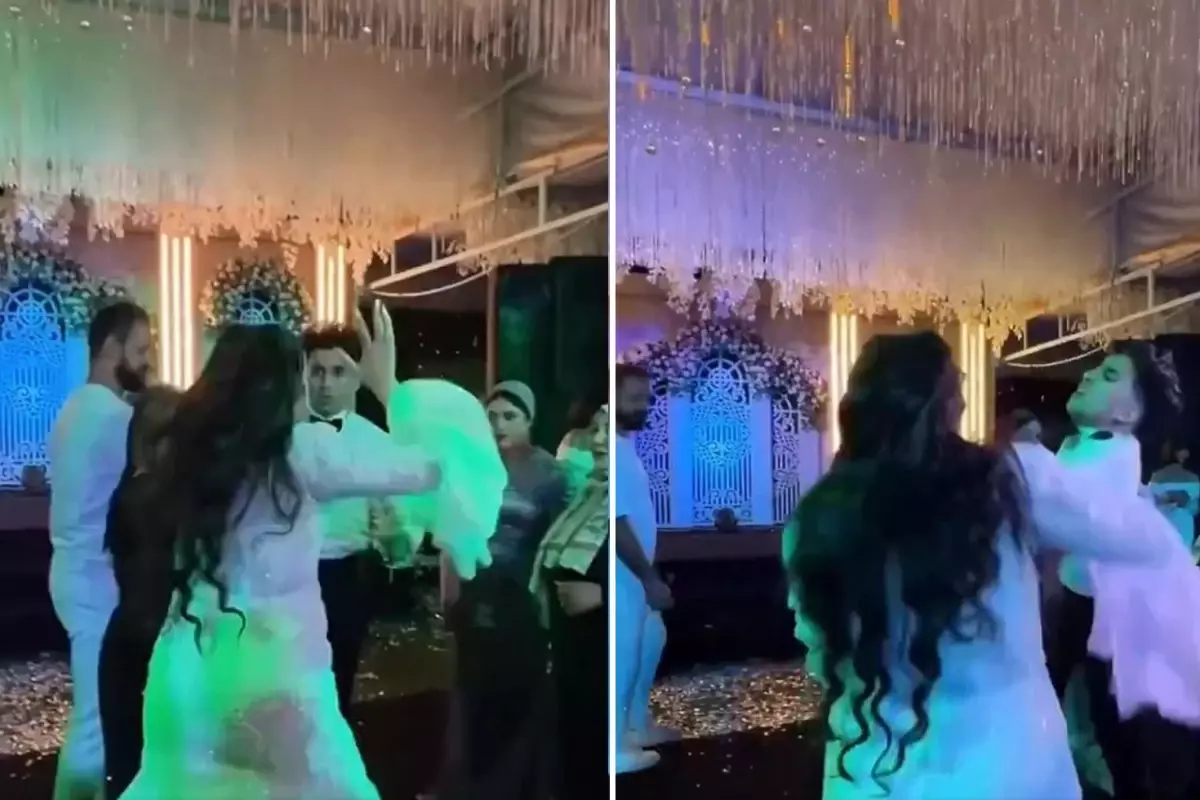 Gelin ve Damat Düğün Gecesi Tartıştı, Salon Bir Anda Karıştı Gelin ve Damat Düğün Gecesi Tartıştı, Salon Bir Anda Karıştı