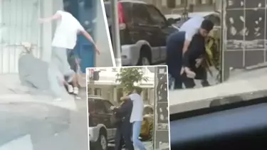 Sultangazi'de Sokak Ortasında Şiddet: Anneye Darp Anları Kamerada