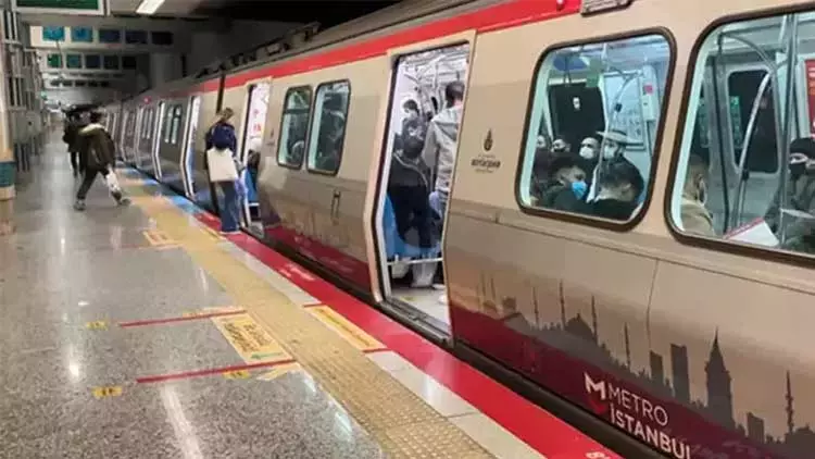Yenikapı-Hacıosman Metro Hattı'nda Taksim ve Şişhane Durağı Kapatıldı Yenikapı-Hacıosman Metro Hattı'nda Taksim ve Şişhane Durağı Kapatıldı