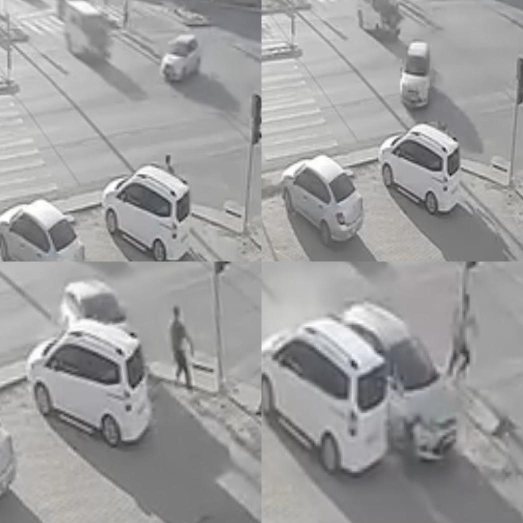 Saniselerle Hayat! Mersin’de İki Feci Kaza Kamerada Saniselerle Hayat! Mersin’de İki Feci Kaza Kamerada