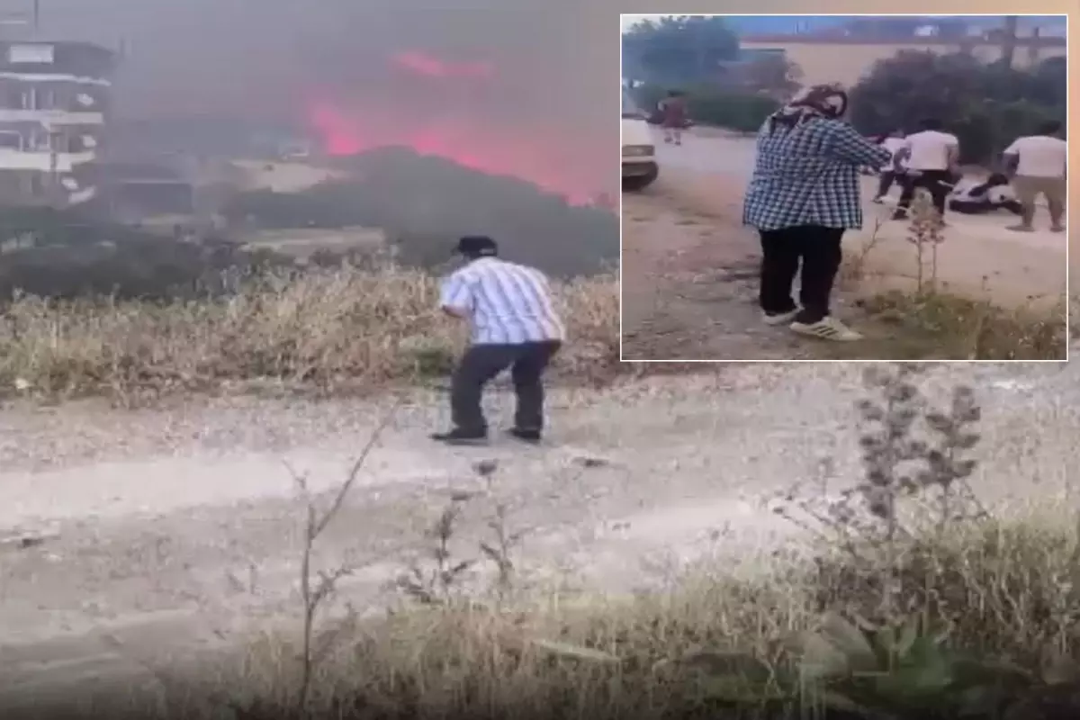 Hatay'da Orman Yangını Paniği: Alevler Yerleşim Alanlarına Sıçradı, 1500 Kişi Tahliye Edildi