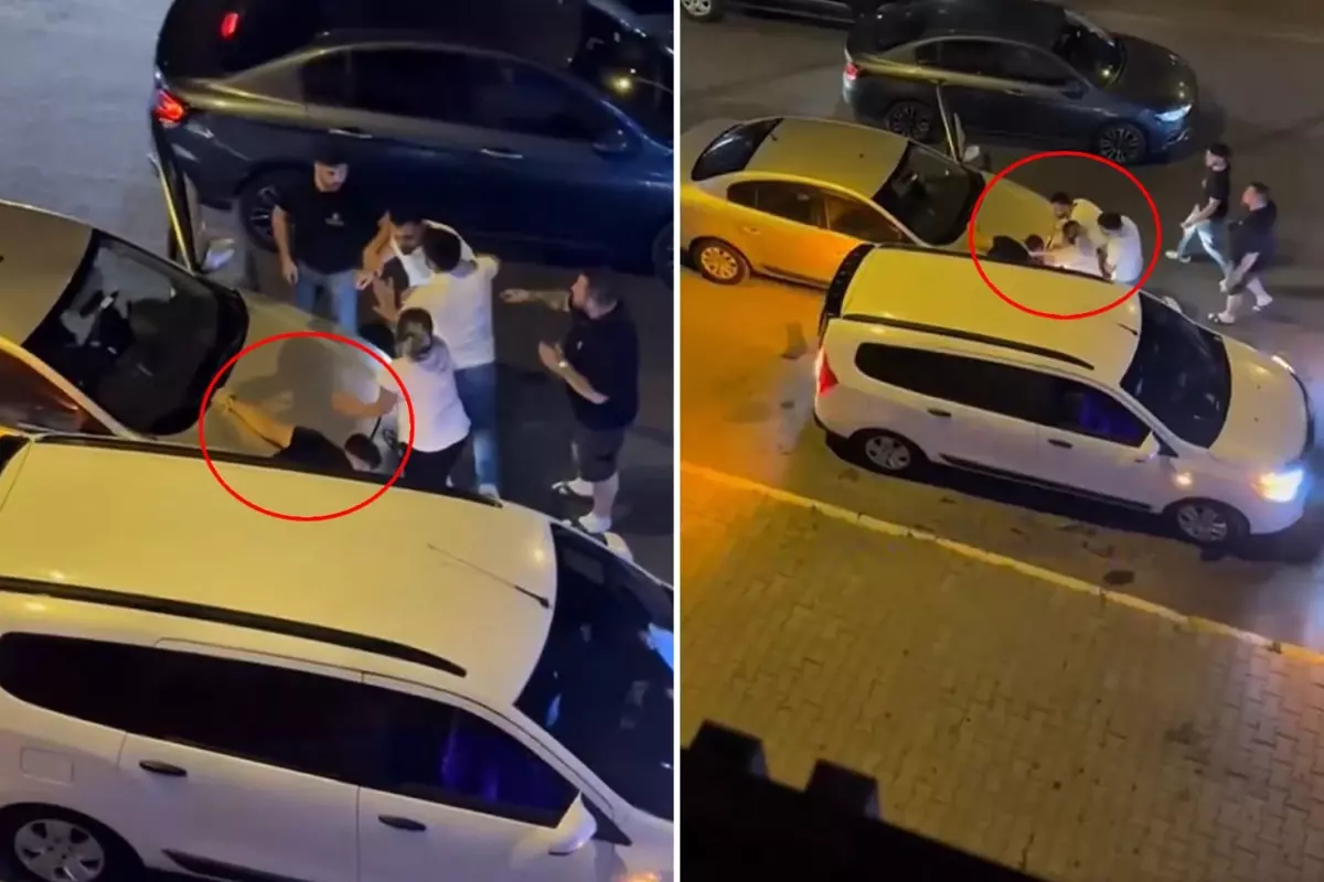Esenyurt’ta Trafikte Şiddet Kamerada: İki Araç Arasında Sıkıştırarak Darp Etti