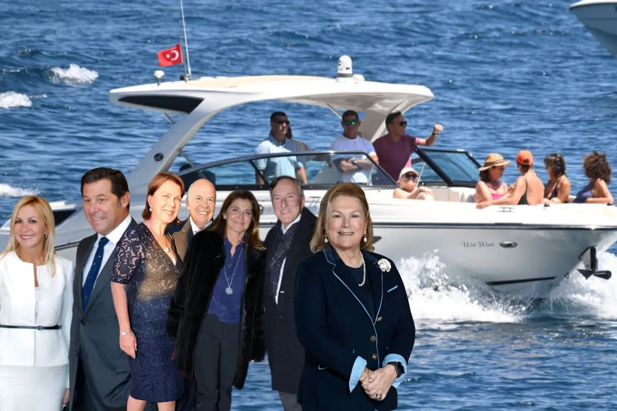 Patronlar Bodrum'da Buluştu: ‘Kazan-Kazan’ Teknesinde Mavi Yolculuk