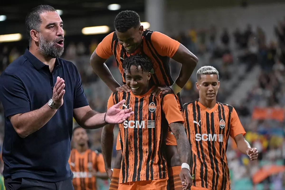 Arda Turan'dan Beşiktaş’a Gözdağı: Shakhtar Donetsk’ten Farklı Galibiyet