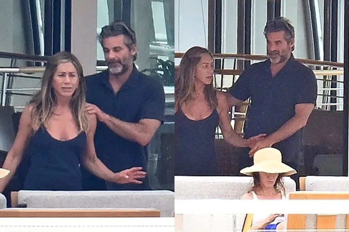 Jennifer Aniston ile Jim Curtis Romantik Tatilde Aşklarını Gözler Önüne Serdi