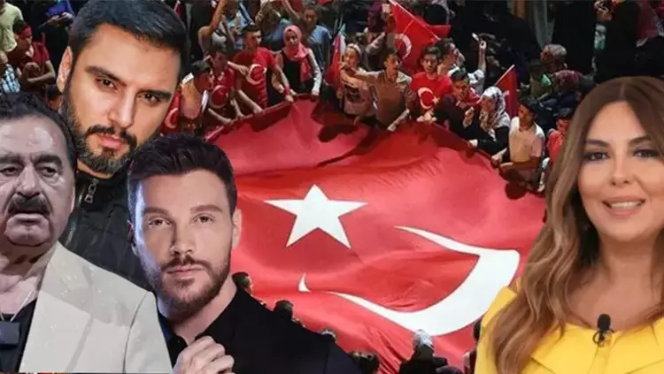 Ünlü Sanatçılar 15 Temmuz Kahramanlarını Unutmadı