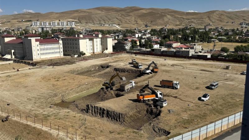 Van'da Şehir Hastanesi Projesi İçin Çalışmalar Başladı Van'da Şehir Hastanesi Projesi İçin Çalışmalar Başladı