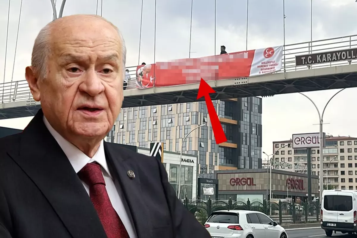 Diyarbakır'da MHP'nin "Terörsüz Türkiye" Pankartları Göz Kamaştırıyor