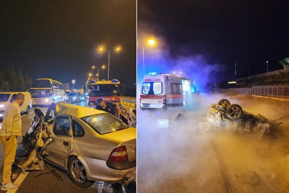 Ankara'da Ters Yön Faciası: İki Sürücü Olay Yerinde Hayatını Kaybetti