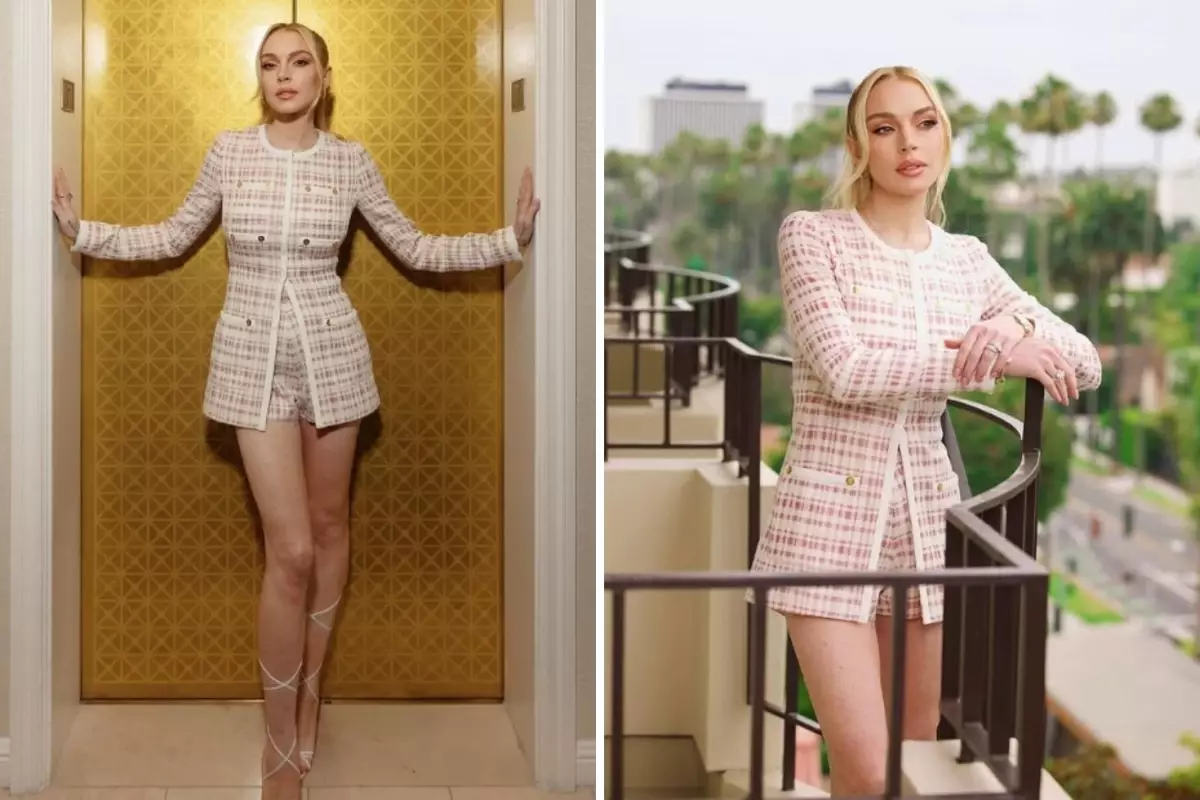 Lindsay Lohan’ın Fotoğrafındaki Detay Olay Yarattı: Photoshop Mu, Açı Oyunu Mu?