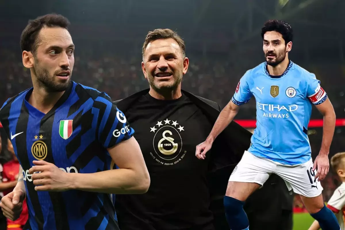 Okan Buruk'tan İlkay Gündoğan ve Hakan Çalhanoğlu Açıklaması Okan Buruk'tan İlkay Gündoğan ve Hakan Çalhanoğlu Açıklaması