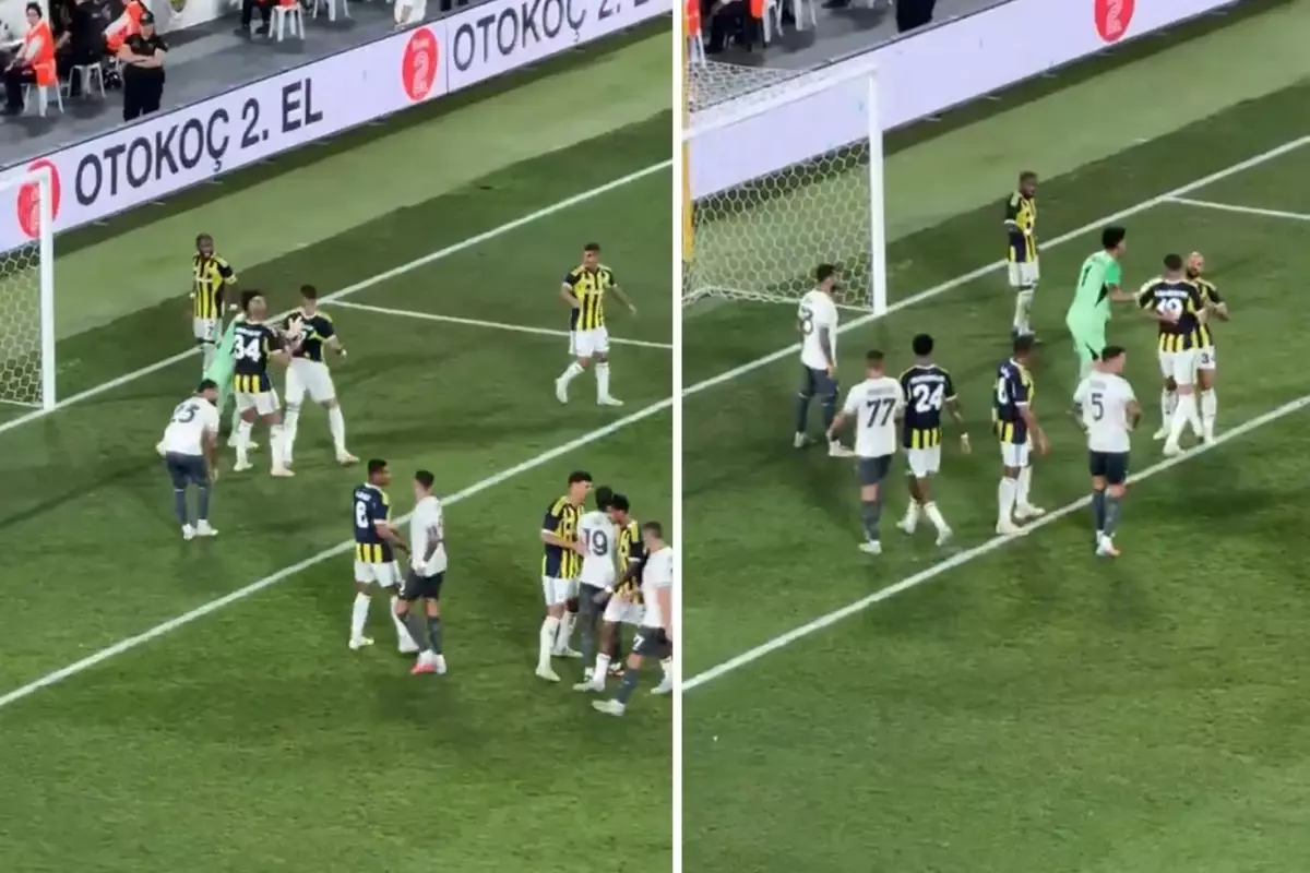 Fenerbahçe’nin Lazio Zaferine Tartışma Damgası: En-Nesyri ve Fred Maçta Tartıştı
