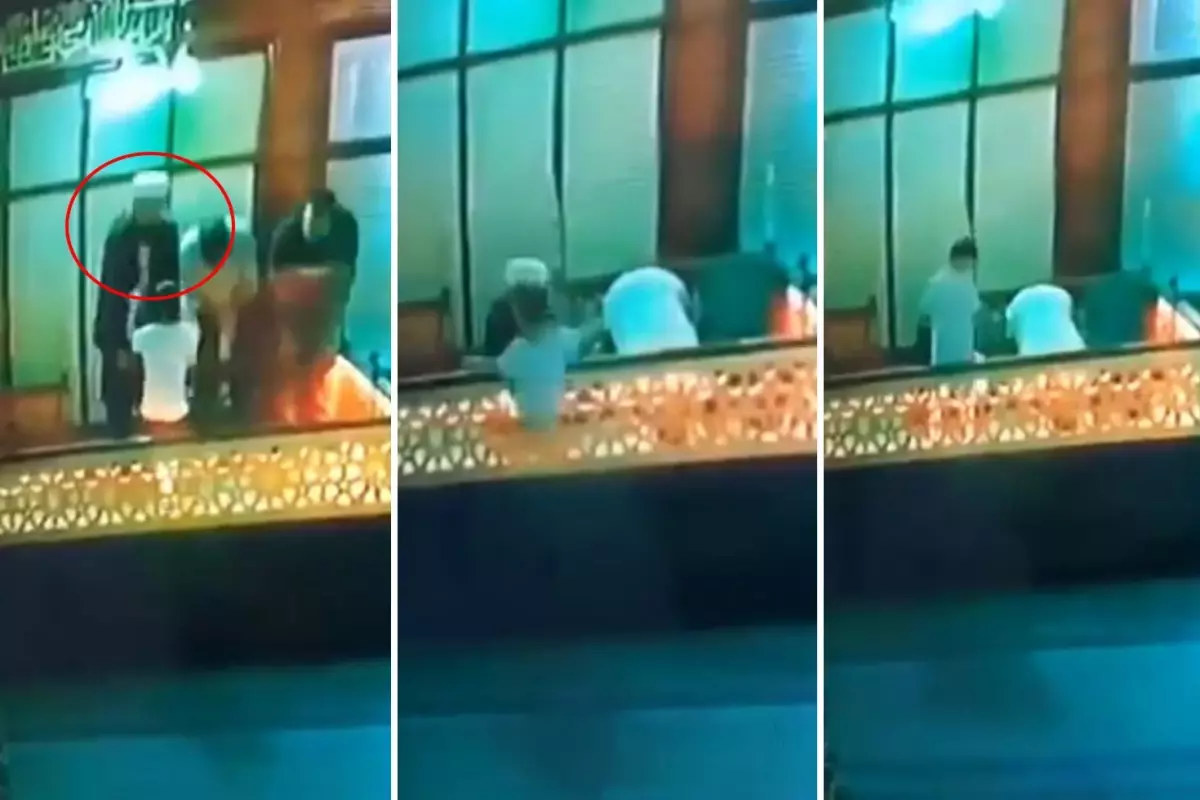 İmamın Refleksi Olası Bir Tehlikeyi Engelledi