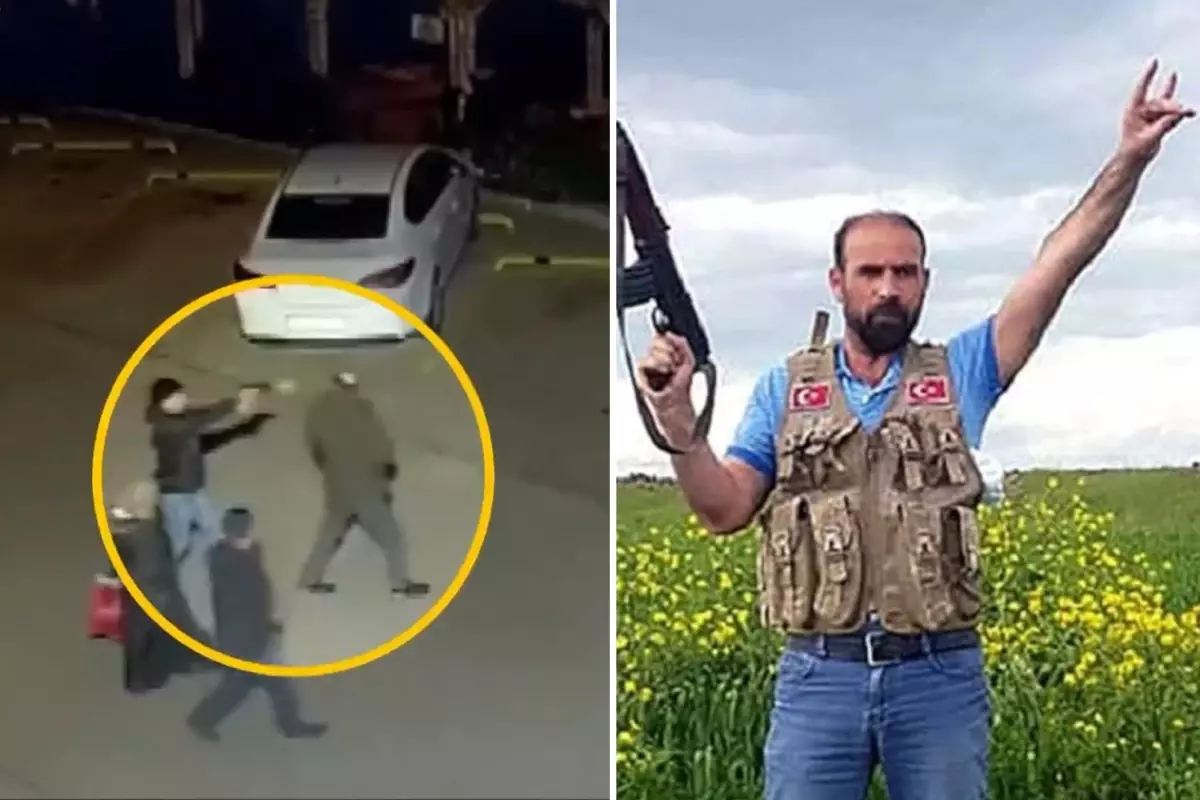 15 Yaşındaki Çocuk Korucu Amcasını Sokak Ortasında Öldürdü