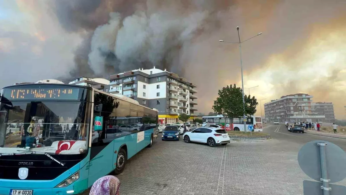 Çanakkale’de Orman Yangını: Boğaz Trafiğe Kapatıldı, Tahliyeler Başladı
