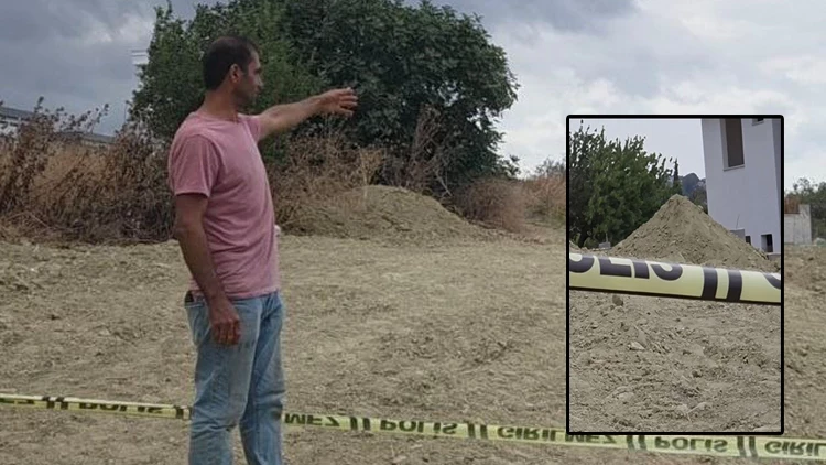 İstanbul'da Villa Bahçesinde Gömülü Halde Ceset Bulundu