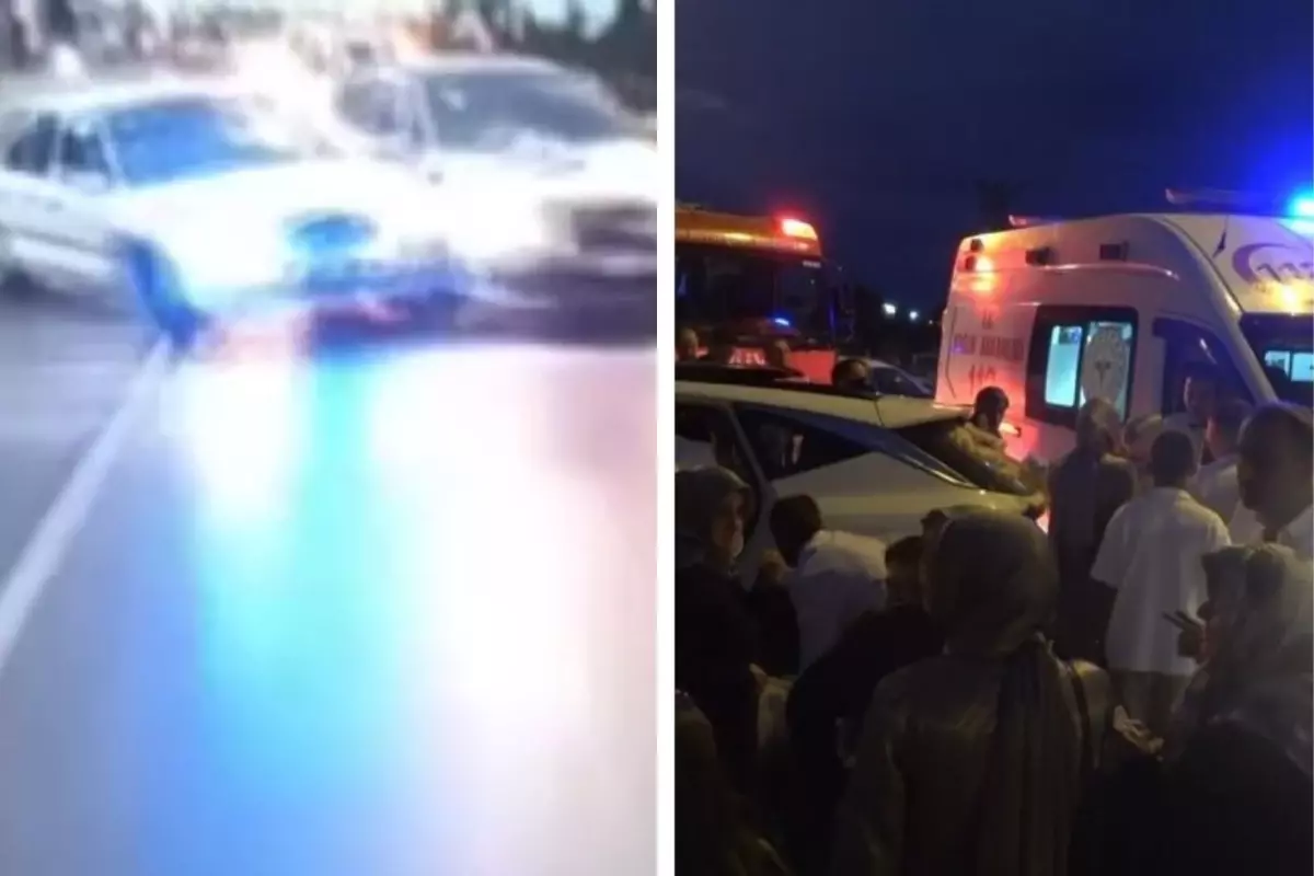 Düğün Konvoyunda Korkunç Kaza! Gelin Hastaneye Kaldırıldı Düğün Konvoyunda Korkunç Kaza! Gelin Hastaneye Kaldırıldı